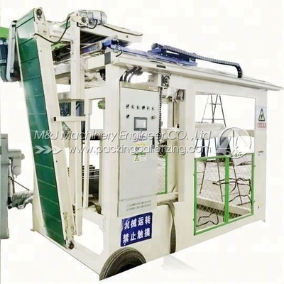 25 Tons Automatic Hydraulic Pallet Stacker Pallet Receiver/Pallet Dispensing Machine