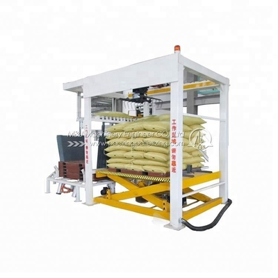 25 Tons Automatic Hydraulic Pallet Stacker Pallet Receiver/Pallet Dispensing Machine