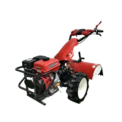 Fuel- Self-Propelled Weeder Small Soil Loosening Cultivator Ditching Machine with 5.4L Tank Capacity