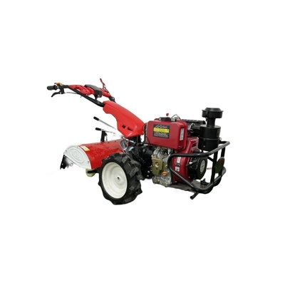 Fuel- Self-Propelled Weeder Small Soil Loosening Cultivator Ditching Machine with 5.4L Tank Capacity