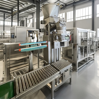 25kg Powder Packing Machine for Chemical and Food Filling in Stand-up Pouch Packaging