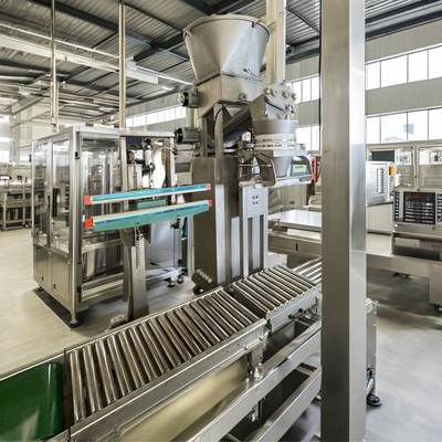 25kg Powder Packing Machine for Chemical and Food Filling in Stand-up Pouch Packaging